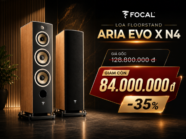 Khuyến mãi loa Floorstand Focal Aria Evo X N4