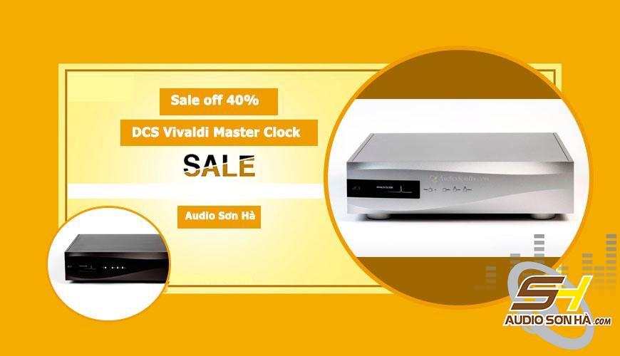 Giảm 40% khi mua sản phẩm DCS Vivaldi Master Clock 