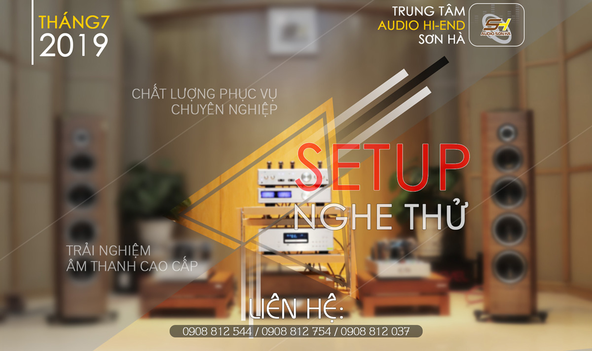 Đăng ký nghe thử, trải nghiệm âm thanh cao cấp Hi-End