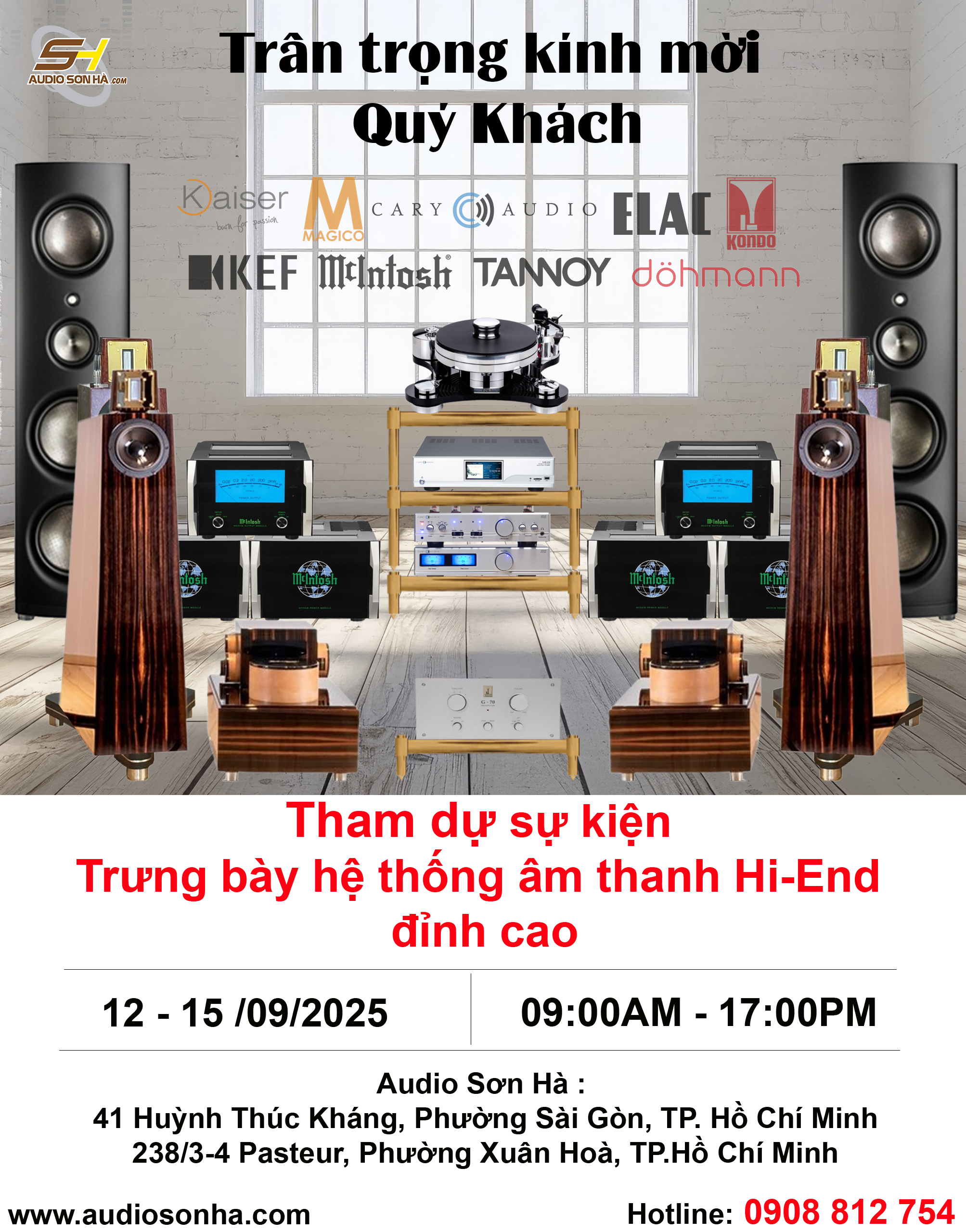 Audio Sơn Hà: Mang Âm Thanh Hi-End Thế Giới Về Việt Nam