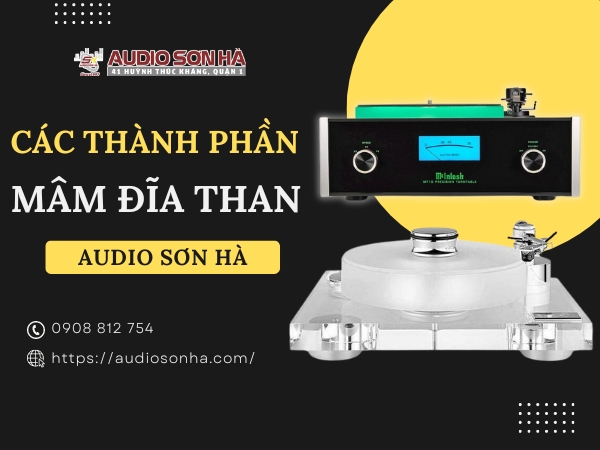 Các thành phần quan trọng trong một thiết bị mâm đĩa than