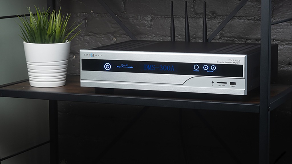Cary Audio DMS-300A: Bộ khuếch đại tích hợp toàn diện với thiết kế thủ công chuẩn Mỹ và khả năng streaming mạnh mẽ