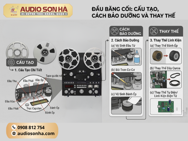 Đầu Băng Cối: Cấu Tạo Chi Tiết, Cách Bảo Dưỡng Đúng Chuẩn Và Thay Thế An Toàn 2026