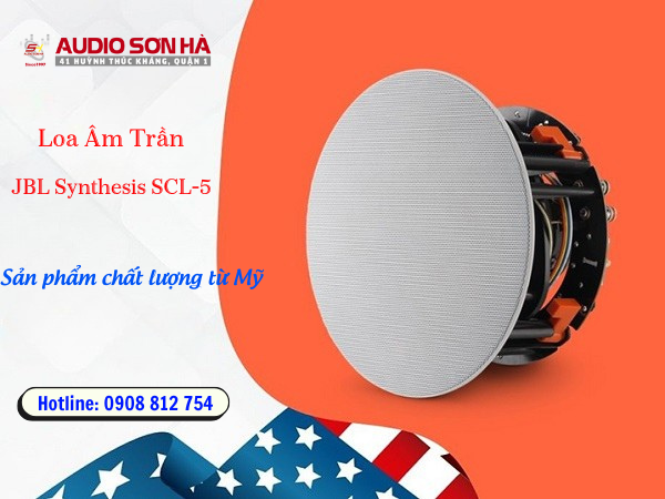 Loa Âm Trần JBL Synthesis SCL-5: Trải Nghiệm Âm Thanh Vòm Hoàn Hảo
