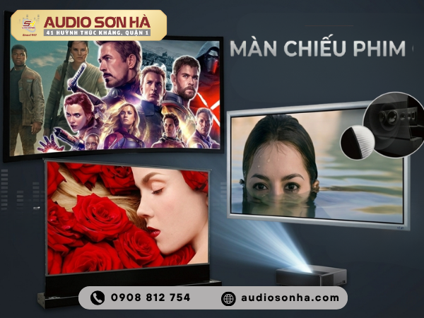   Màn Chiếu Phim 4K Thế Hệ Mới Tại Audio Sơn Hà