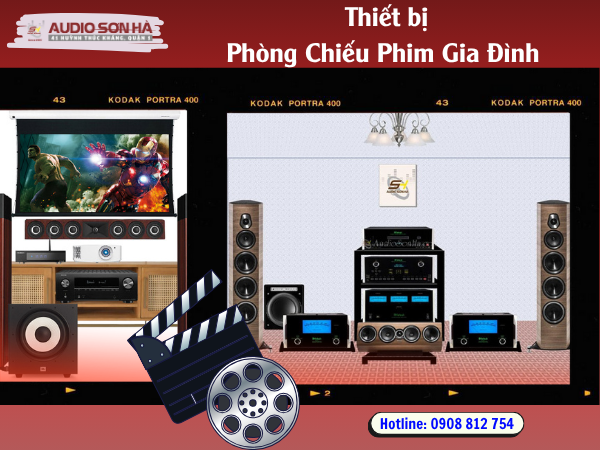 Mang Rạp Chiếu Phim Về Nhà Với Thiết Bị Phòng Chiếu Phim Gia Đình