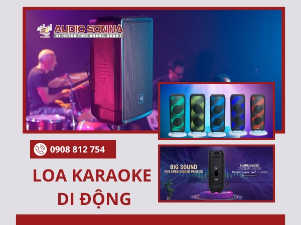 Nên mua loa karaoke di động hãng nào hay?