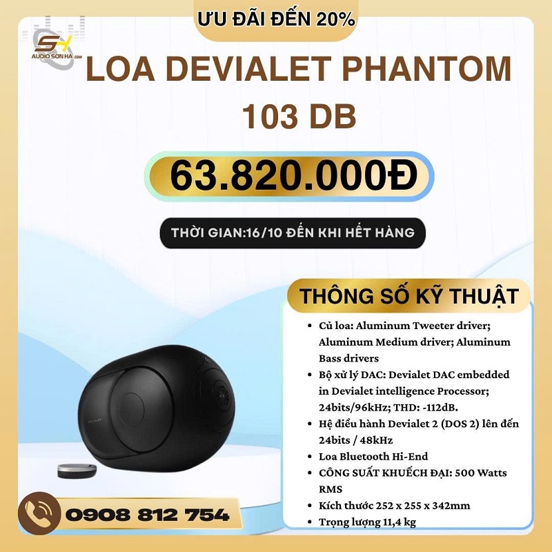 Săn Sale Loa Hi-End Tại Audio Sơn Hà - Giảm Tới 20%, từ 16/10 đến khi hết hàng