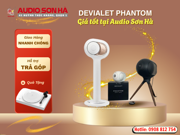 Top loa nghe nhạc không dây Devialet Phantom giá tốt tại Audio Sơn Hà