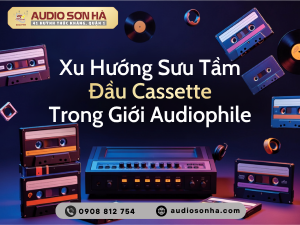Xu Hướng Sưu Tầm Đầu Cassette Trong Giới Audiophile