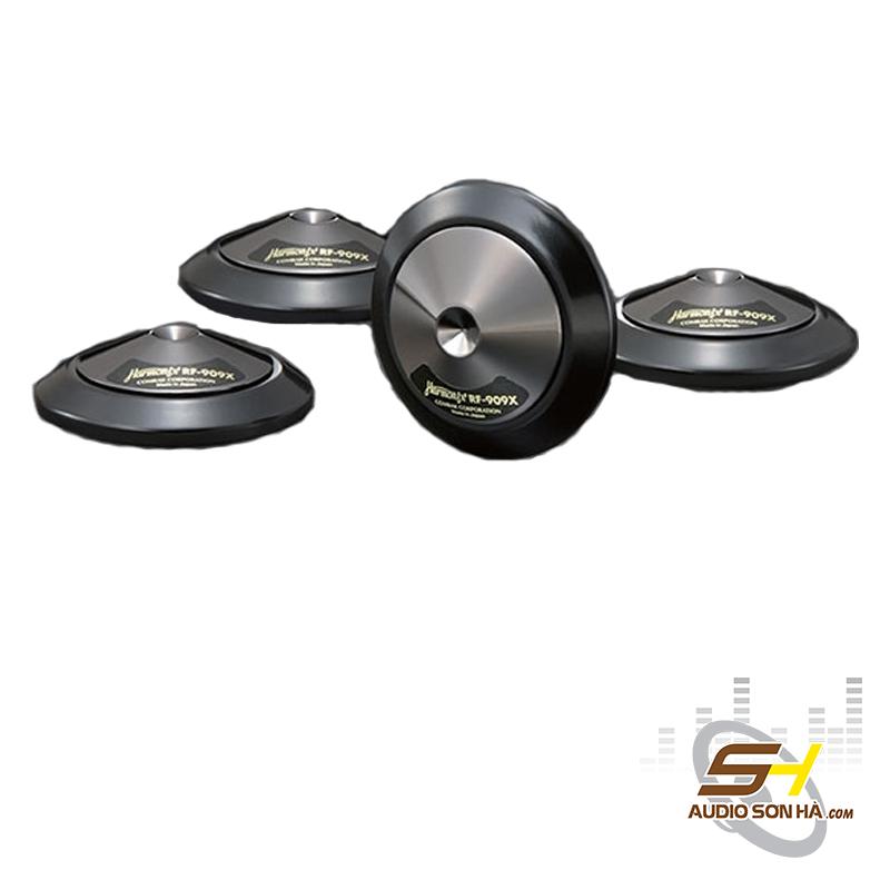 Harmonix RF-909X Black/ Bộ 4cái/ Nâng cấp âm thanh bằng chân kê chống rung
