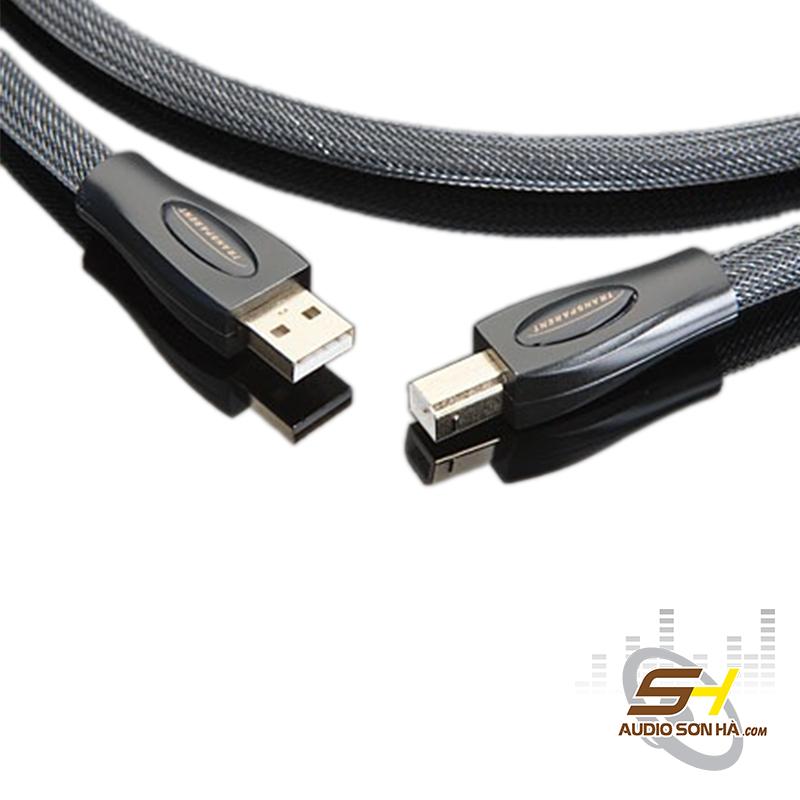 Transparent High Performance USB 1m