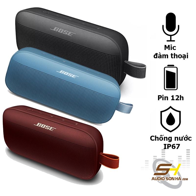 Loa Bluetooth Bose Soundlink Flex  Pin 12h , chống thấm , chống bụi IP67