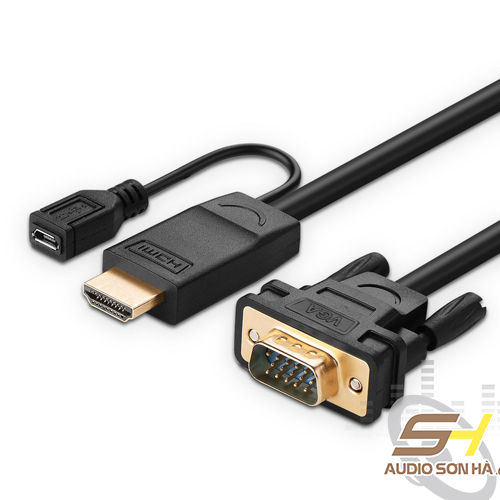 Cáp chuyển đổi HDMI sang VGA cao cấp Ugreen MM117