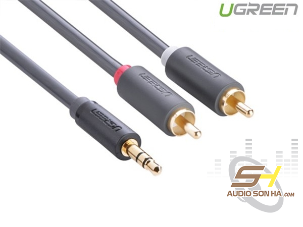 Dây 3.5mm to 2RCA Ugreen 10511 1.5m
