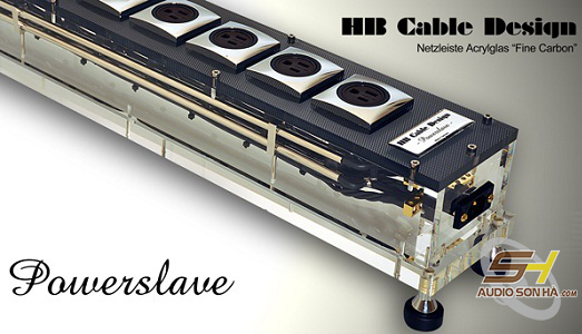 HB Cable Design Powerslave Acrylic Glass  Fine Carbon //ĐẶT HÀNG