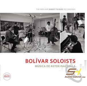 Đĩa LP Bolivar Soloists Musica de Astor piazzolla