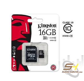 Thẻ nhớ Kingston 16GB microSD