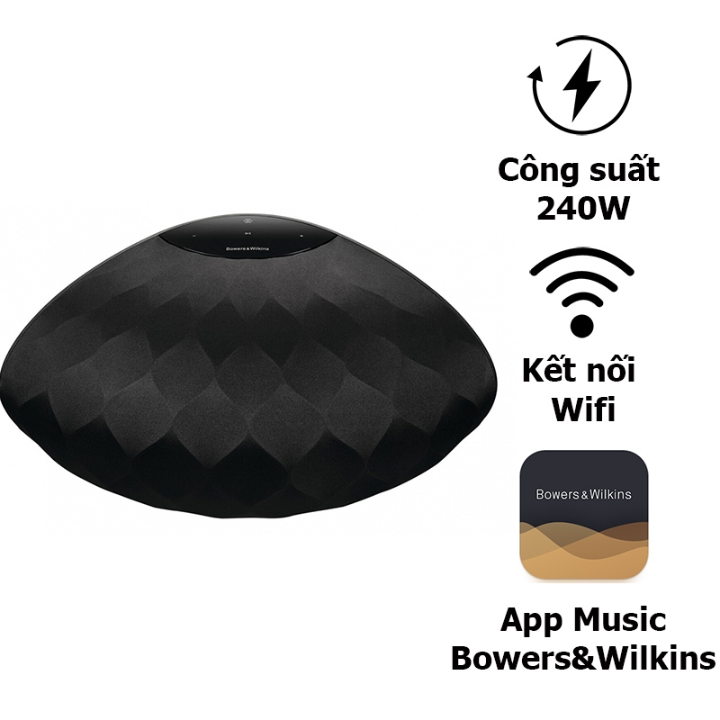 Loa Không Dây   B&W Formation Wedge,  Loa để bàn Công nghệ: Apple AirPlay 2, Spotify Connect, Roon Ready, Bluetooth IN