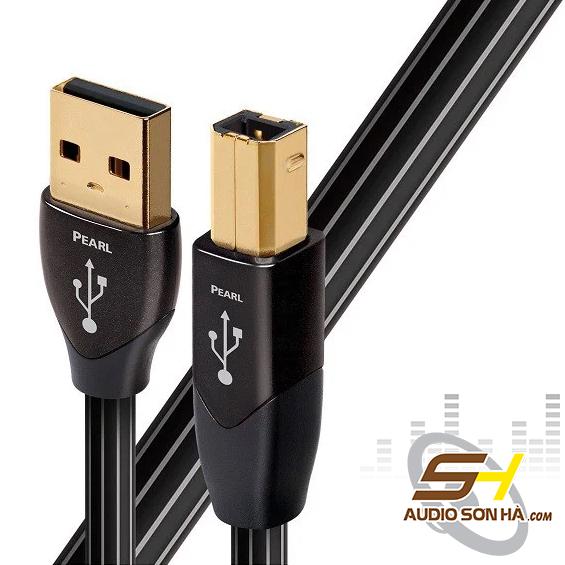 Dây USB AudioQuest A<->B Pearl 0.75m 