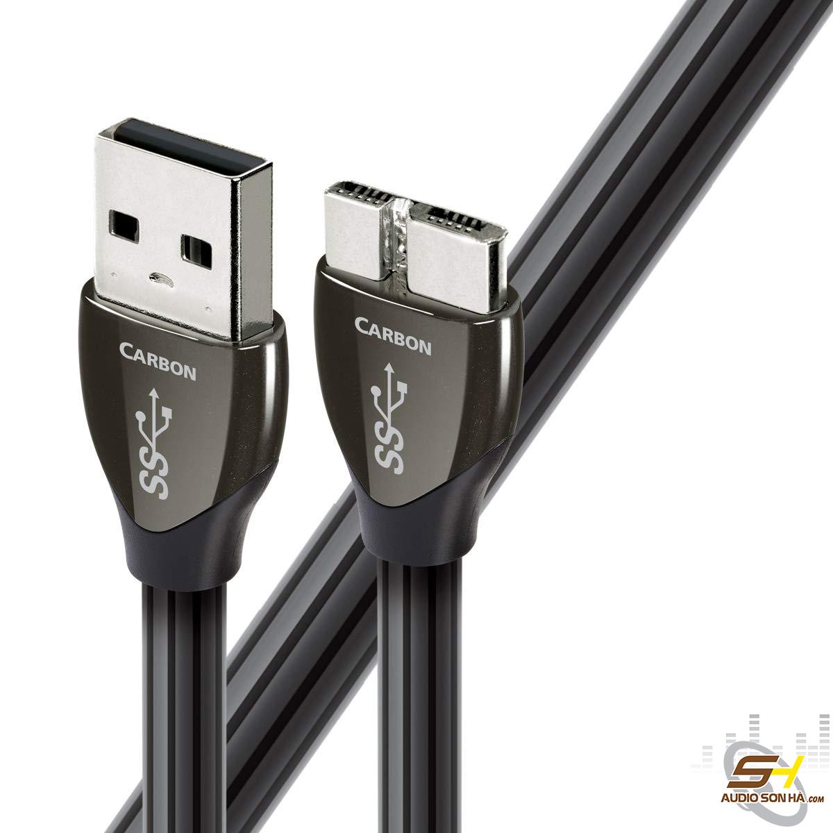 Dây USB AudioQuest Carbon USB A - 3.0   0.75M