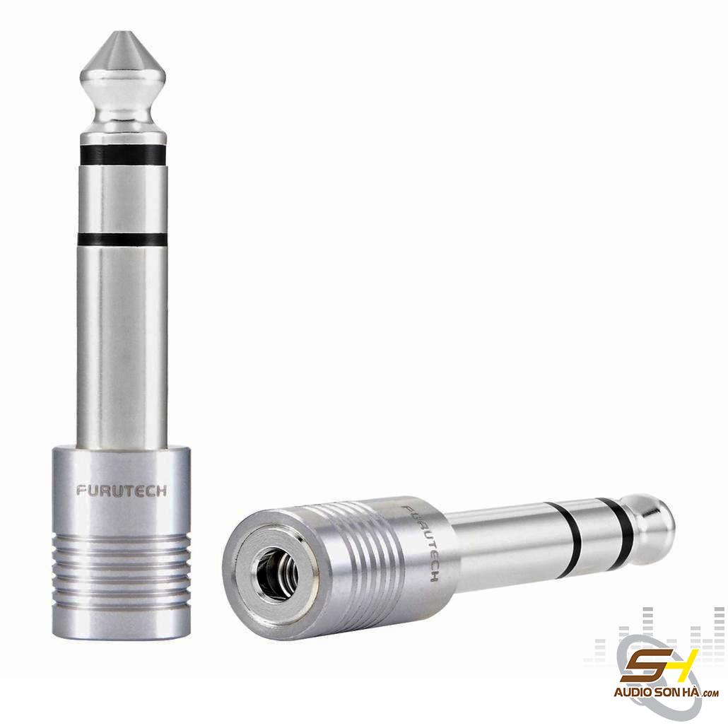 Jack chuyển tín hiệu 3.5mm sang 6.3mm Furutech F63-S(R) Rhodium