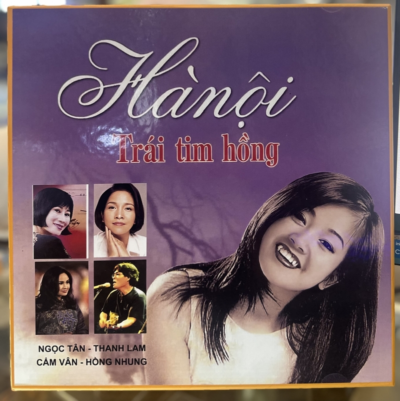 Băng cối 10 inch 4 track Tình Ca Hà Nội