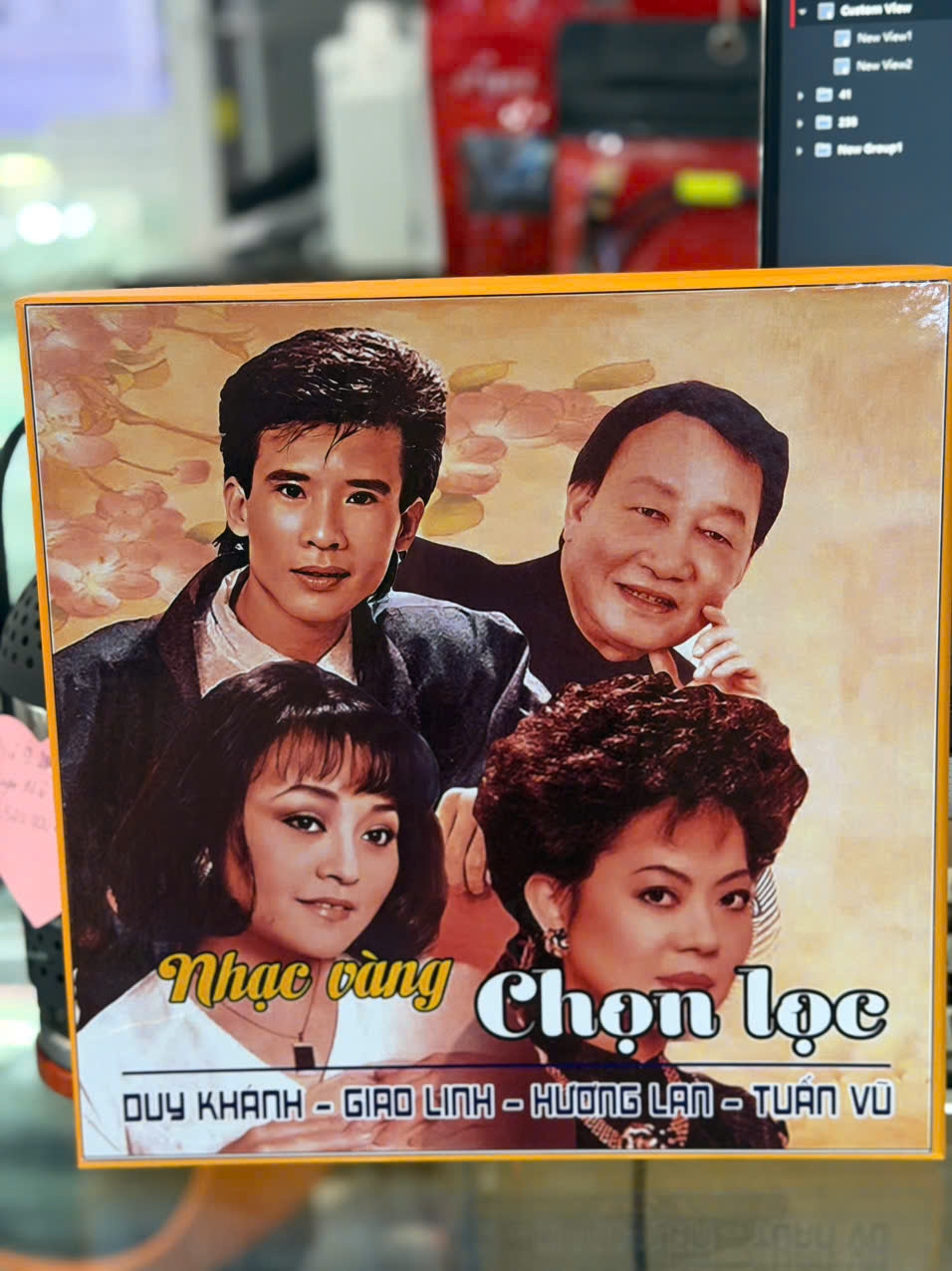 Băng cối 10inch - 4 track Nhạc vàng chọn lọc