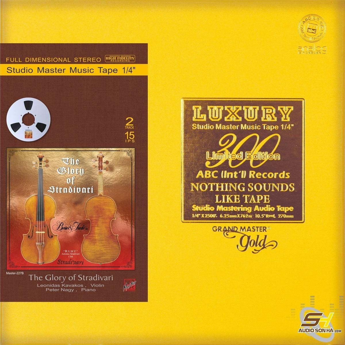 Băng cối The Glory of Stradivari - Violin (2 Track, 10 inch)