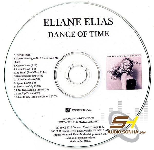 CD ELIANE ELIAS DANCE OF TIME