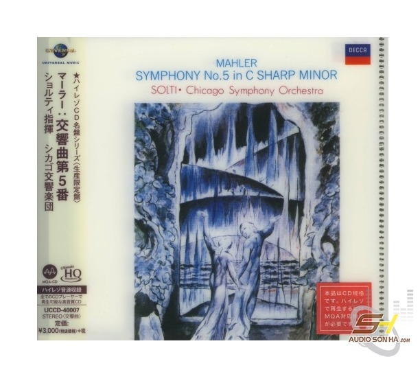 CD Mahler Symphony 5 CSO Solti MQA UHQCD
