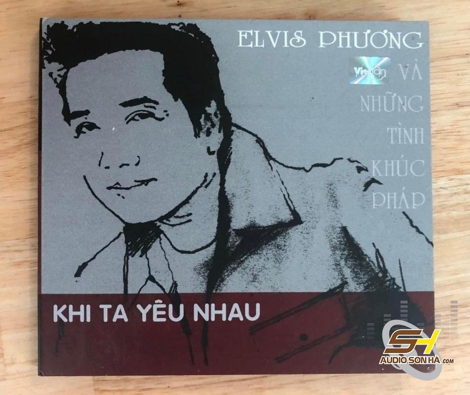 Đĩa CD  khi ta yêu nhau Elvis Phương