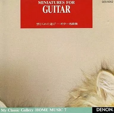 Đĩa CD Miniatures For Guitar