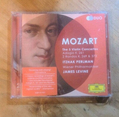 Đĩa CD Mozart The 5 violin Concertos  - Bộ 2 Đĩa )