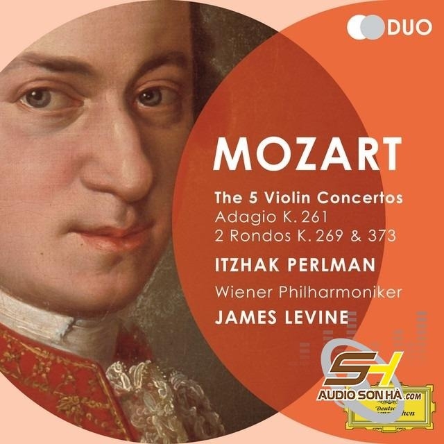 Đĩa CD Mozart The 5 violin Concertos  Adagio K 261 ( Bộ 2 Đĩa )