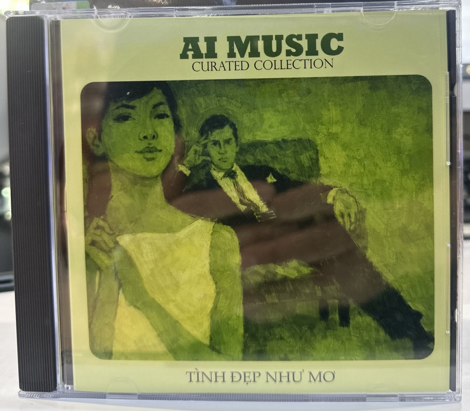 Đĩa CD Nhạc AI - Tình đẹp như mơ