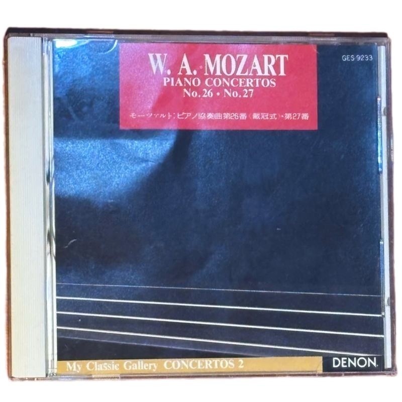 Đĩa CD W.A. Mozart Piano Concerto No26 & No27