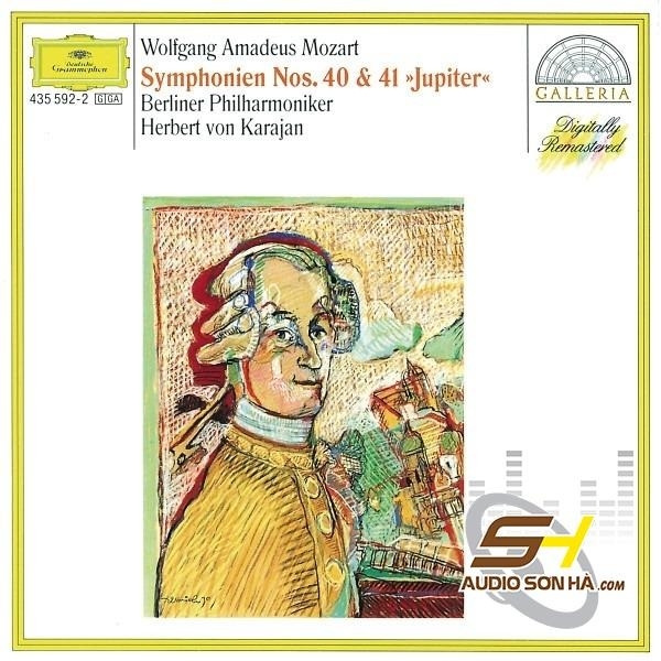 Đĩa CD Wolfgang Amadeus Mozart 40 & 41