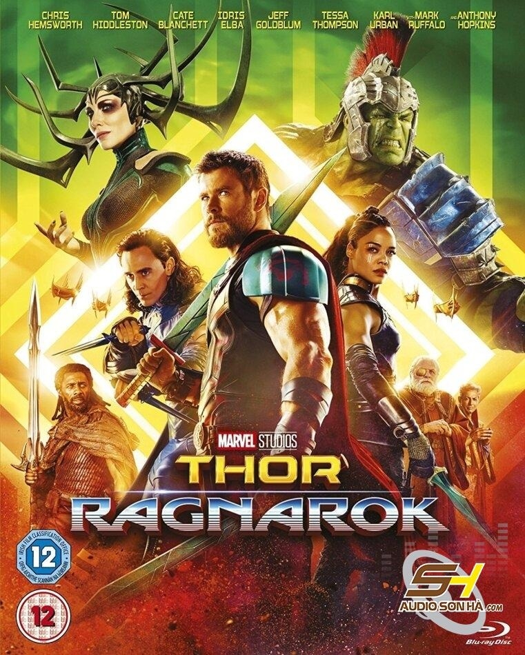 Đĩa DVD THOR RAGNAROK - Thần Sấm 