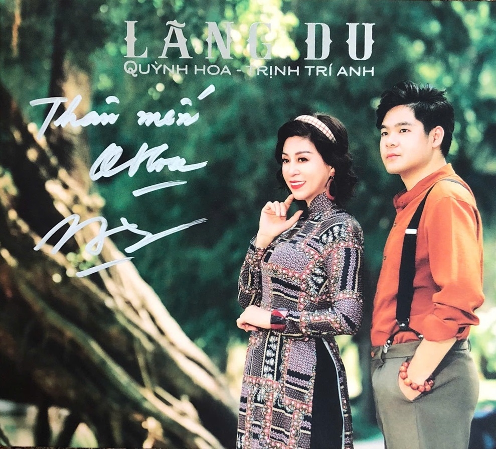 Đĩa CD Lãng Du - Quỳnh Hoa & Trịnh Trí Anh
