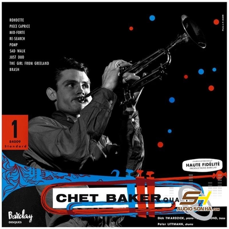 Đĩa LP CHET BAKER QUARTET