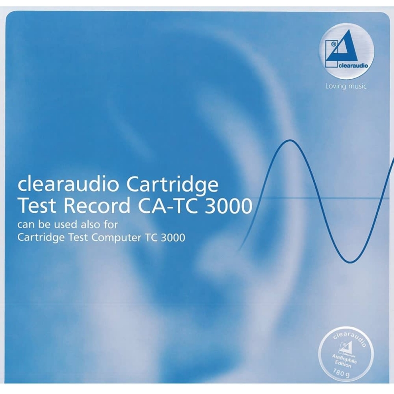 Đĩa LP Clearaudio Test Record CA - TC 3000/ KIỂM TRA ĐẦU KIM 