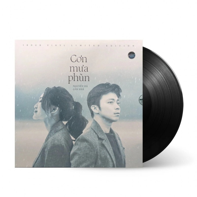 Đĩa LP Cơn mưa phùn - Nguyên Hà
