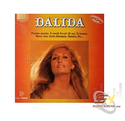 Đĩa LP Dalida - Paroles