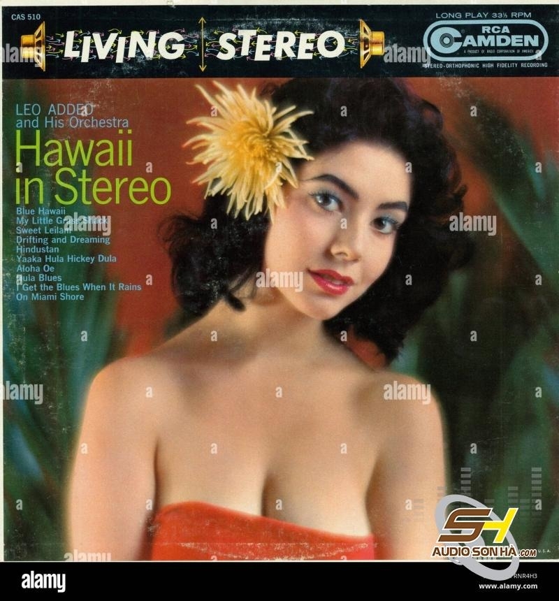 ĐĨA LP Leo Addeo And His Orchestra – Hawaii In Stereo