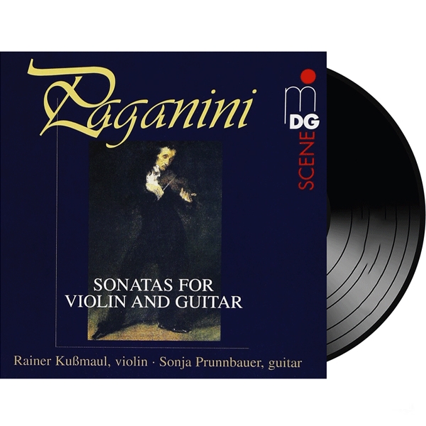 Đĩa LP Paganini Sonatas for Violin and Giita