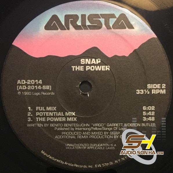 ĐĨA LP Snap – The Power