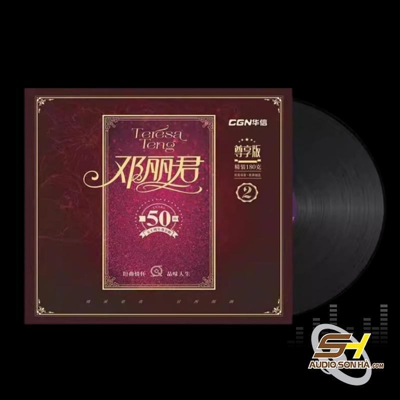 Đĩa LP Teiresa Teng 50 năm Vol 2 ( Đặng Lệ Quân )