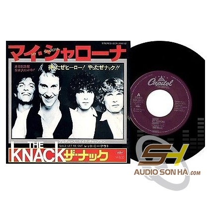 Đĩa LP The Knack - My Sharona, Let Me Out / 45 Vòng . 7 Inh