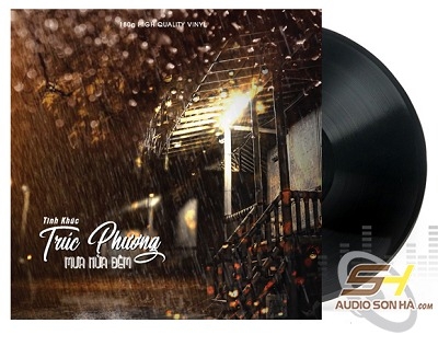 Đĩa LP Tình Khúc Trúc Phương - Mưa Nửa Đêm